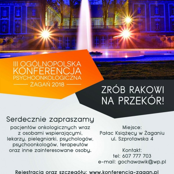Plakat Żagań konferencja_